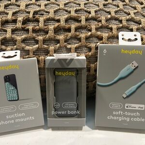 Heyday Gray and Blue Charging Set
